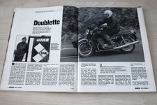 Motorrad 11/1987 MZ ETZ 250 WETZ 500 S-Gespann mit 27PS im Fahrbericht auf 4 Sei