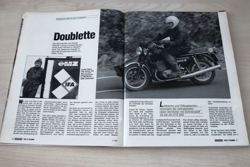 Motorrad 1987 etz 250 - motorrad, 11/1987