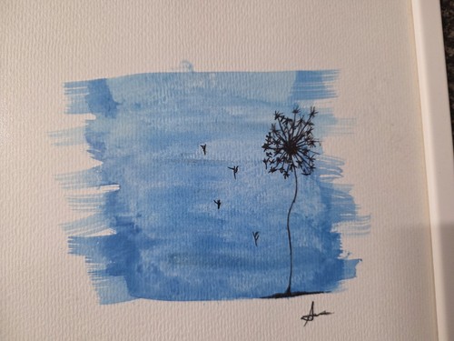 Original aquarell gemälde - original,