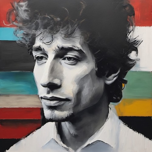 Hommage portrait musiker - portrait,