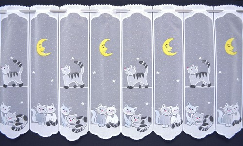 Katzen scheibengardine 116 - scheibengardine, cm