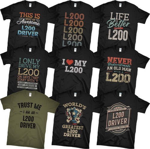 L200 fahrer shirts tolle - tolle, &