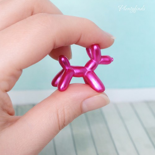 Miniatur ballonhund skulptur - miniatur,