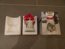 Hutschenreuther Glocke Porzellan 1981 Im Land der Wälder Werbegeschenk Adidas