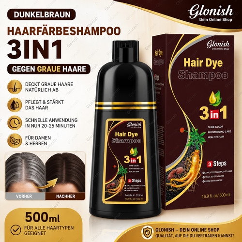 Haarfärbeshampoo dunkelbraun - haarfärbeshampoo,