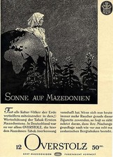 OVERSTOLZ ZIGARETTEN * Echt