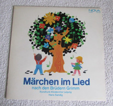 Märchen im Lied nach den Brüdern Grimm Vinyl LP NOVA 8 85 180 DDR