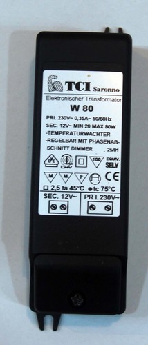 Niedervolt transformator tci - tci, w
