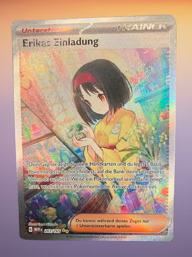 Pokémon karte erikas - pokémon, |