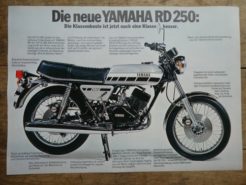 Original yamaha prospekt - yamaha,