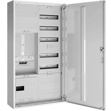 Einfamilienhaus Zählerschrank für 3-Punkt-Zähler, 1Z/1V/1APZ/HLAK , 55x110x21cm