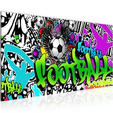 Wandbild XXL Fussball Graffiti
