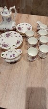 Kaffeeservice Von Hammersley Serie Victorian Violets 23 teilig 