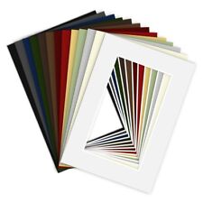 Passepartout nach Maß, mit weißem Kern, Konfigurator Maßanfertigung Einleger