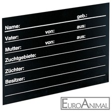 Stalltafel für Pferde 30x20cm