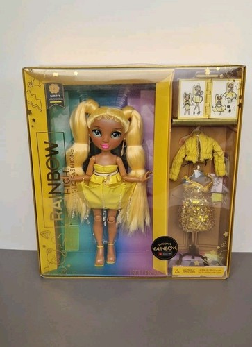Rainbow high sunny doll puppe - sunny,