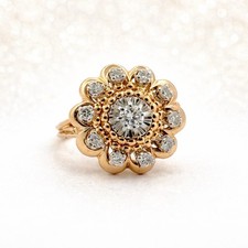 Antiker Ring aus Gelbgold und