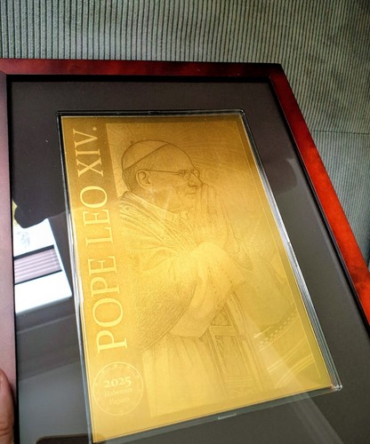 Goldbarren xxl pope leo - -,