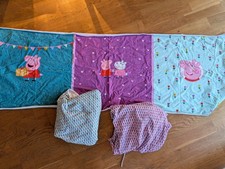 Peppa Pig Wutz Jersey stofff & Liebe Panel + Kombi