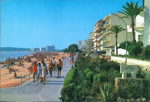 Strandpromenade in cala - ,