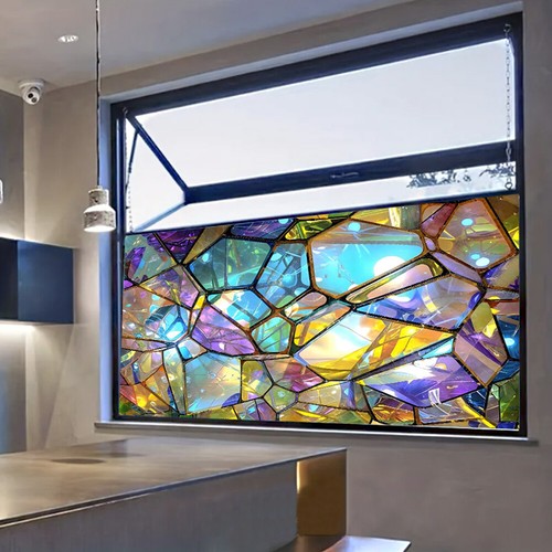 Fensterfolie buntglas - fensterfolie,