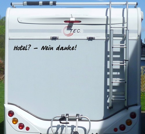Aufkleber hotel nein - aufkleber, danke