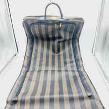 Fendi Tasche Kleidersack Reisetasche Reiseetui braun schwarz Kleidertasche