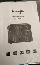 heißluftfritteuse iceagle AFT 11001F Doppelkammer 