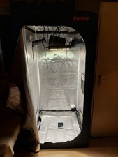 Growzelt Komplettset 150W, 60X60X120CM, Abluftschlauch, Zeitschaltuhr