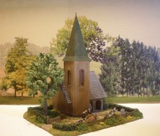 H0 Diorama HO 1:87 Dorf Klein