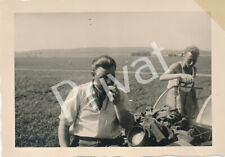 Foto WKII Wehrmacht Luftwaffe Ausbildung Feldwebel Rommel 7/1941 Böblingen F1.35