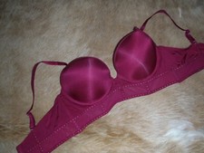 Ensored Damen  Polster BH Weinrot mit Nieten Gr.80 D unbedingt ansehen!!