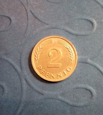 2 Pfennige 1950 J, nicht