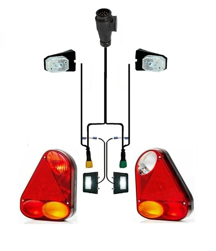 Anhängerbeleuchtung set 12v - set,