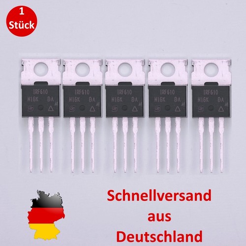 Irf610 transistor n mosfet - 5, n-mosfet