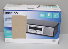Medion P64145 (MD 44125)  All-In-One Audiosystem DAB+, Bluetooth Schwarz/Silber