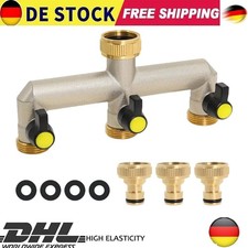 3/4" Wasserverteiler 3 Wege
