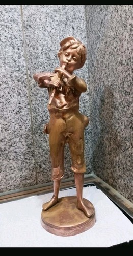 Bronzefigur skulptur - bronzefigur,