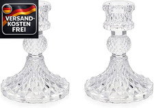 Glas Kerzenhalter Set