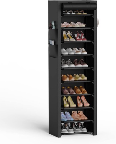 Schuhregal hoch ebenen - hoch, 11