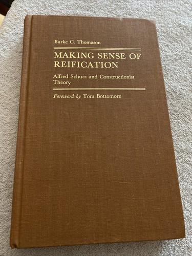 Making sense reification - sense, of
