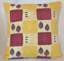 senf burgunderrot Quadrate