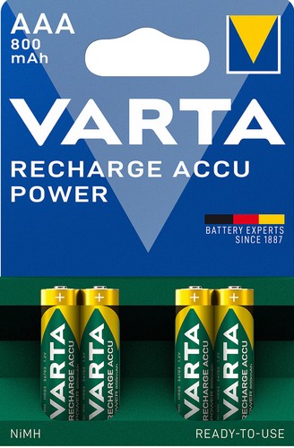 Varta 800mah baugleich - 4x,