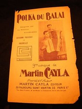 Noten polka balai martin - polka,