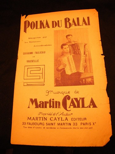 Noten polka balai martin - noten,