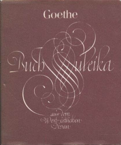 Buch suleika goethe - buch,