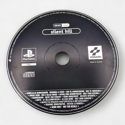 Silent hill demo disc - silent,