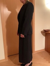 Oktoberfest schwarzes boucle Kostüm Gössl mit Samtkragen 38