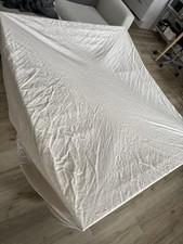 IKEA NATTASMINT Spannbettlaken 140x200 cm Beige 60% Baumwolle 40% Lyocell