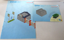 Playmobil 4480 + 4481 Gartencenter + Gewächshaus  Bauplan RARITÄT !